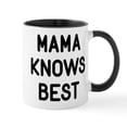 thumbnail image 1 of CafePress - Mama Knows Best Mug - 11 oz Ceramic Mug - Novelty Coffee Tea Cup, 1 of 4