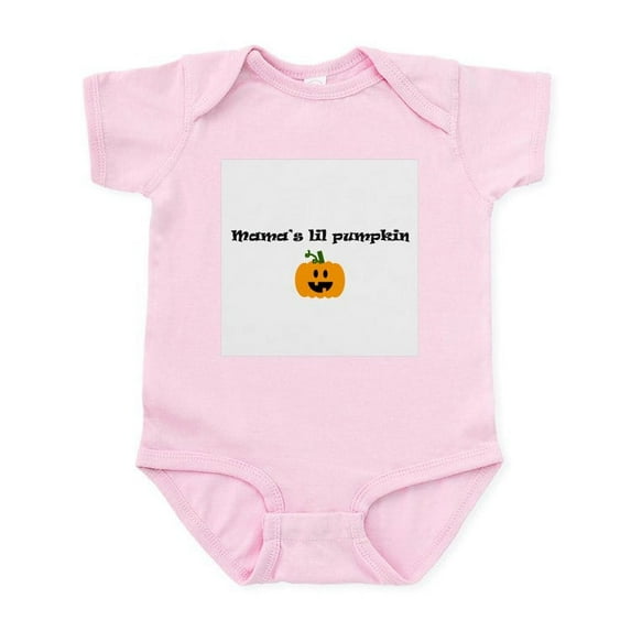 CafePress - Mama's Lil Pumpkin Infant Creeper - Baby Light Bodysuit, Size Newborn - 24 Months