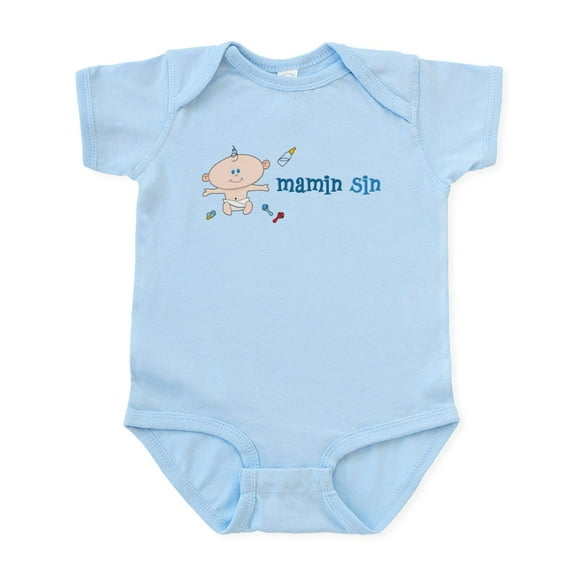 CafePress - Mamin Sin Infant Bodysuit - Baby Light Bodysuit, Size Newborn - 24 Months