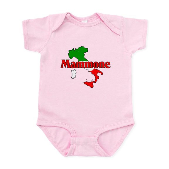 CafePress - Mammone (Italian Mamma's Boy) Infant Bodysuit - Baby Light Bodysuit, Size Newborn - 24 Months
