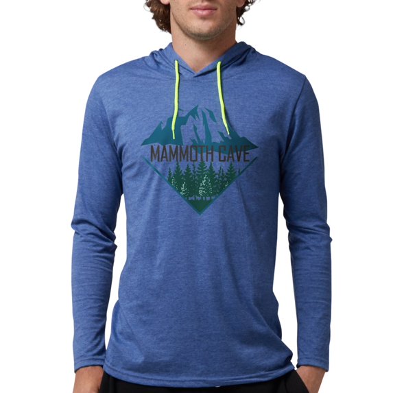 CafePress - Mammoth Cave Kentucky Long Sleeve T Shirt - Mens Hooded Shirt