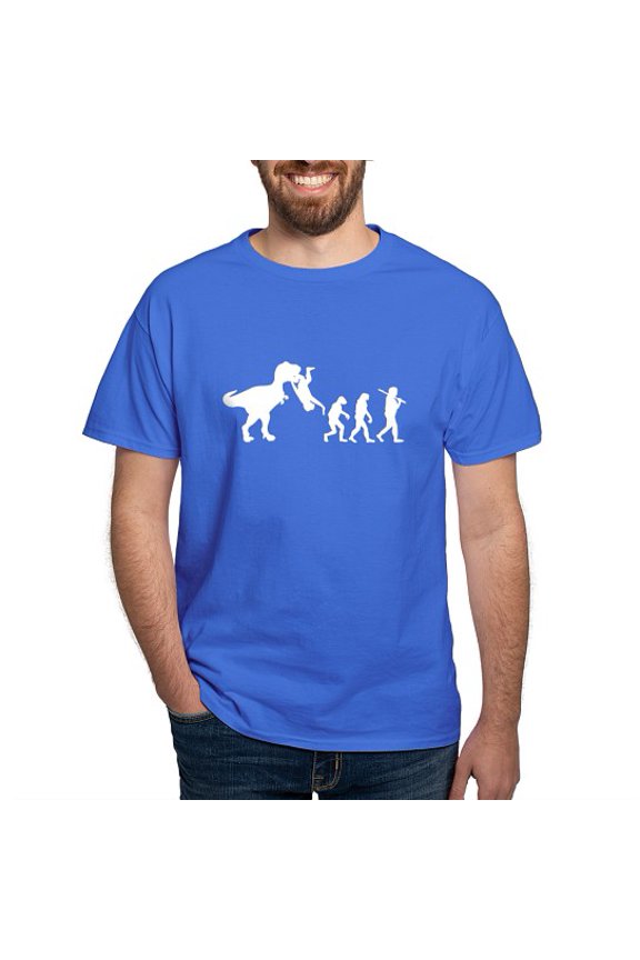 - Man Evolution T Shirt - Men's Classic Cotton T-Shirts