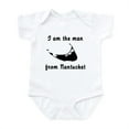 thumbnail image 1 of CafePress - Man From Nantucket Body Suit - Baby Light Bodysuit, Size Newborn - 24 Months, 1 of 4