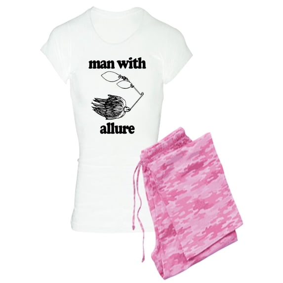 CafePress - Man With Allure - Women's Light Pajamas