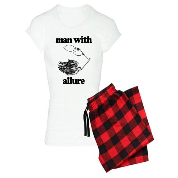 CafePress - Man With Allure - Women's Light Pajamas