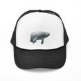 thumbnail image 1 of CafePress - Manatee - Adjustable Unisex Printed Trucker Hat with Mesh Back, 1 of 8
