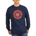 thumbnail image 1 of CafePress - Mandala Cats Long Sleeve T Shirt - Long Sleeve Dark T-Shirt, 1 of 4