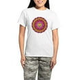 thumbnail image 1 of CafePress - Mandala Cats Pajamas - Women's Short Sleeve Print T-Shirt and Pants Light Cotton Pajama Set, 1 of 7