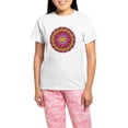 thumbnail image 1 of CafePress - Mandala Cats Pajamas - Women's Short Sleeve Print T-Shirt and Pants Light Cotton Pajama Set, 1 of 7
