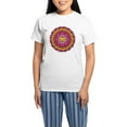 thumbnail image 1 of CafePress - Mandala Cats Pajamas - Women's Short Sleeve Print T-Shirt and Pants Light Cotton Pajama Set, 1 of 7