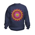 thumbnail image 1 of CafePress - Mandala Cats Sweatshirt - Kids Sweatshirt, Youth Crew Neck Sweatshirt, 1 of 4