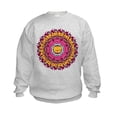 thumbnail image 1 of CafePress - Mandala Cats Sweatshirt - Kids Sweatshirt, Youth Crew Neck Sweatshirt, 1 of 4