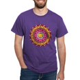 thumbnail image 1 of CafePress - Mandala Cats T Shirt - Men's Classic Graphic Cotton T-Shirt, 1 of 4