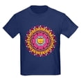 thumbnail image 1 of CafePress - Mandala Cats T Shirt - Dark T-Shirt Kids XS-XL, 1 of 4