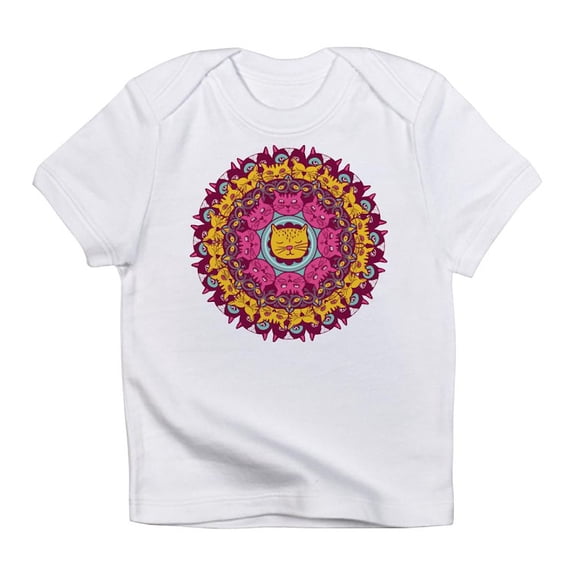 CafePress - Mandala Cats T Shirt - Infant T-Shirt