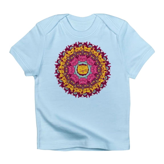 CafePress - Mandala Cats T Shirt - Infant T-Shirt