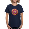 thumbnail image 1 of CafePress - Mandala Cats T Shirt - Women's Traditional Fit Dark T-Shirt, 1 of 4