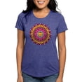 thumbnail image 1 of CafePress - Mandala Cats T Shirt - Womens Tri-blend T-Shirt, 1 of 4