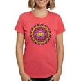 thumbnail image 1 of CafePress - Mandala Cats T Shirt - Womens Tri-blend T-Shirt, 1 of 4