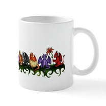 CafePress - Many Cute Dragons Mug - 11 oz Ceramic Mug - Novelty Coffee Tea Cup