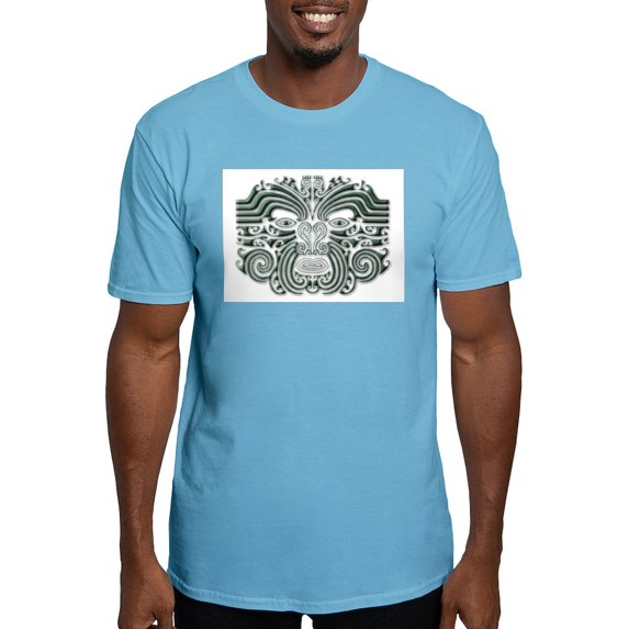 CafePress - Maori Tattoo Stone Fitted T Shirt - Fitted T-Shirt, Vintage Fit Soft Cotton Tee