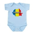 thumbnail image 1 of CafePress - Map Of Romania Infant Bodysuit - Baby Light Bodysuit, Size Newborn - 24 Months, 1 of 4