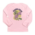 thumbnail image 1 of CafePress - Mardi Gras Flamingo Long Sleeve T Shirt - Long Sleeve Infant T-Shirt, 1 of 2