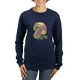 thumbnail image 1 of CafePress - Mardi Gras Flamingo Long Sleeve T Shirt - Women's Long Sleeve Graphic Tee Casual Fit, 1 of 4