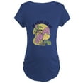 thumbnail image 1 of CafePress - Mardi Gras Flamingo Maternity T Shirt - Maternity Dark T-Shirt, 1 of 3