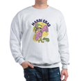 thumbnail image 1 of CafePress - Mardi Gras Flamingo Sweatshirt - Crew Neck Sweatshirt, 1 of 4