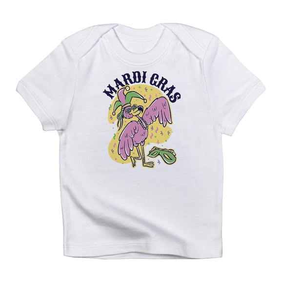 CafePress - Mardi Gras Flamingo T Shirt - Infant T-Shirt