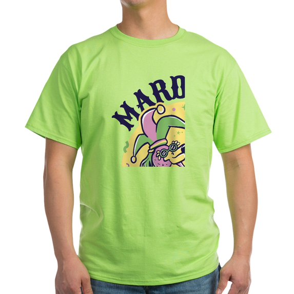 CafePress - Mardi Gras Flamingo T Shirt - Light T-Shirt - CP