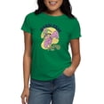 thumbnail image 1 of CafePress - Mardi Gras Flamingo T Shirt - Women's Traditional Fit Dark T-Shirt, 1 of 4