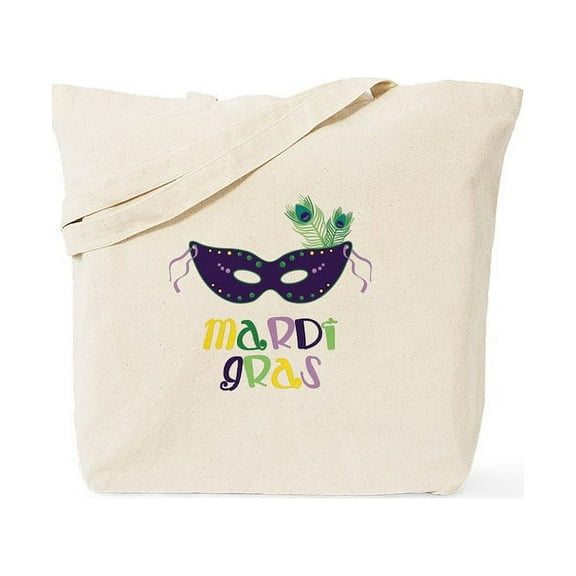 CafePress - Mardi Gras Tote Bag - Unisex Canvas Tote Bag, Beige, 1-Piece