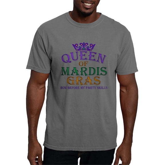 CafePress - Mardis Queen - Mens Comfort Colors Shirt