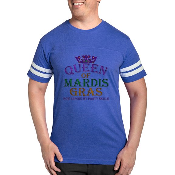 CafePress - Mardis Queen - Mens Football Shirt