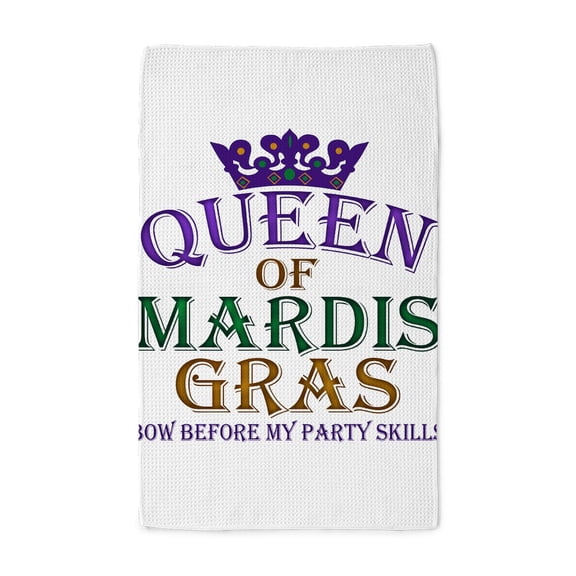 CafePress - Mardis Queen - Tea Towel