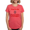 thumbnail image 1 of CafePress - Marriedtoanorwegian2 T Shirt - Womens Tri-blend T-Shirt, 1 of 4
