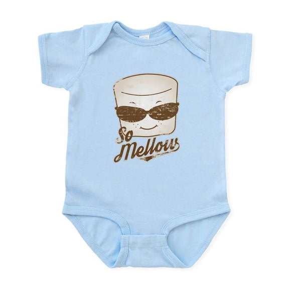 CafePress - Marsh Mellow Infant Bodysuit - Baby Light Bodysuit, Size Newborn - 24 Months