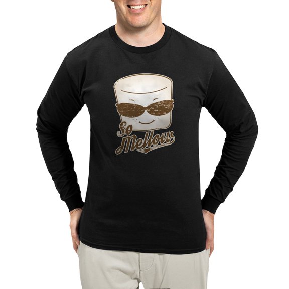 CafePress - Marsh Mellow Long Sleeve Dark T Shirt - Long Sleeve Dark T-Shirt
