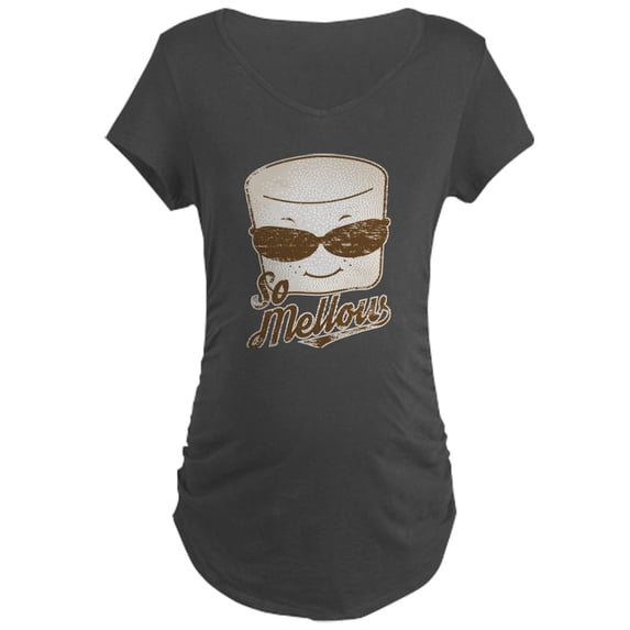 CafePress - Marsh Mellow Maternity Dark T Shirt - Maternity Dark T-Shirt