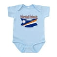 thumbnail image 1 of CafePress - Marshall Islands Flag Ribbon Infant Bodysuit - Baby Light Bodysuit, Size Newborn - 24 Months, 1 of 4