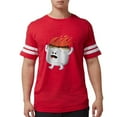 thumbnail image 1 of CafePress - Marshmallow T Shirt - Mens Football Shirt, 1 of 4