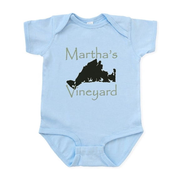 CafePress - Martha's Vineyard Infant Bodysuit - Baby Light Bodysuit, Size Newborn - 24 Months