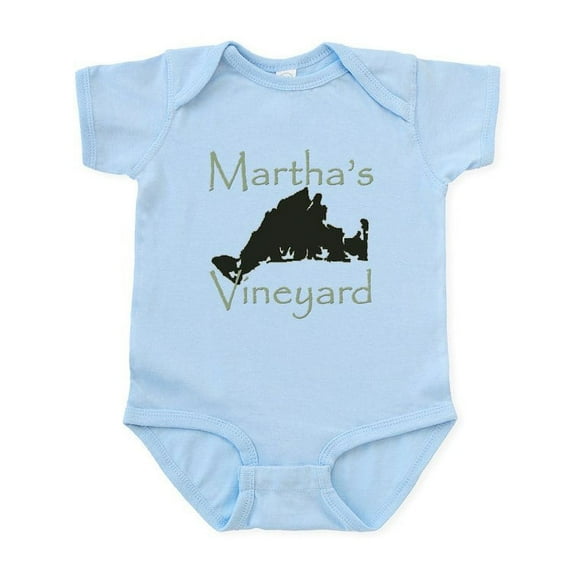 CafePress - Martha's Vineyard Infant Bodysuit - Baby Light Bodysuit, Size Newborn - 24 Months