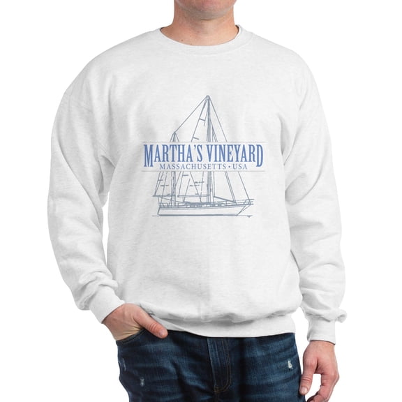 CafePress - Martha's Vineyard Sweatshirt - Crew Neck Sweatshirt