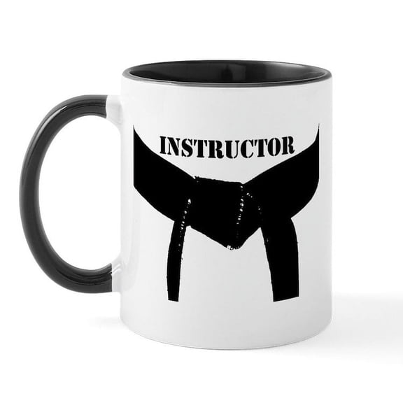 CafePress - Martial Arts Instructor Mug - 11 oz Ceramic Mug - Novelty Coffee Tea Cup