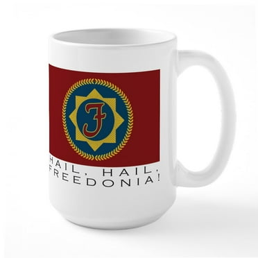CafePress - Marx Brothers Duck Soup Mug Mugs - 15 oz Ceramic Large White Novelty Mug