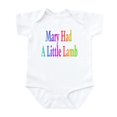 thumbnail image 1 of CafePress - Mary Had A Little Lamb Infant Bodysuit - Baby Light Bodysuit, Size Newborn - 24 Months, 1 of 4