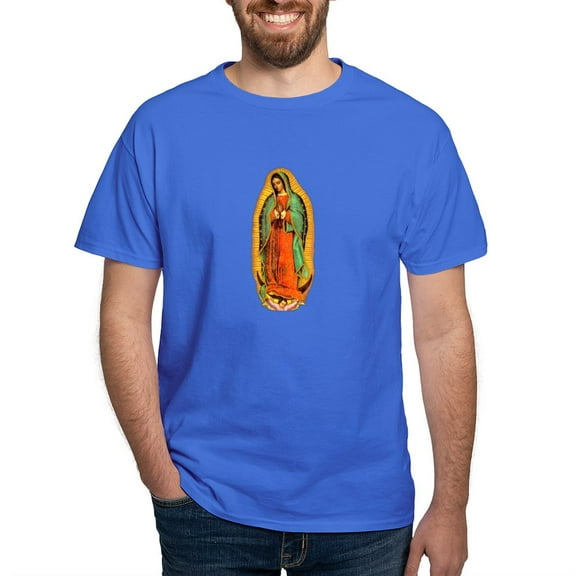 CafePress - Mary Virgin Of Guadalupe Dark T Shirt - Men's Classic Graphic Cotton T-Shirt